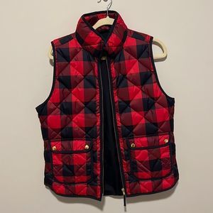 J crew quilted vest